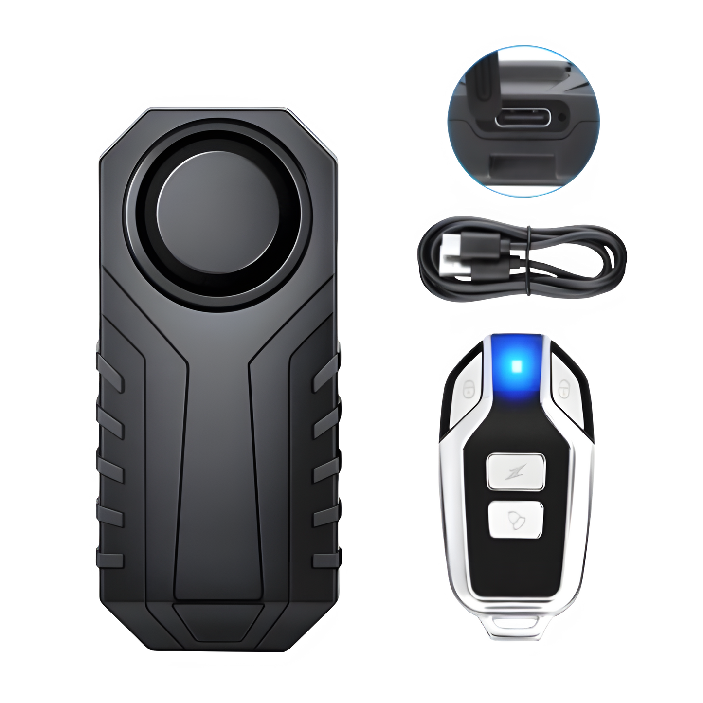 Vibration Bicycle Alarm with Remote